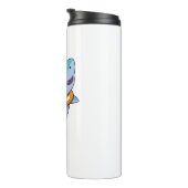 Cute Shark Baby With Float | Kids タンブラー (回転右)