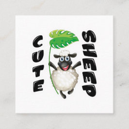 CUTE SHEEP スクエア名刺