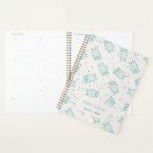 Cute Sheep – Whimsical Seamless Pattern プランナー手帳 (ディスプレー)