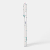 Cute Sheep – Whimsical Seamless Pattern iPhoneケース (左側面)