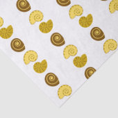 Cute shell arrangement on  薄葉紙 (詳細)