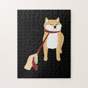 Cute Shiba Inu Nope - Doge Meme ジグソーパズル