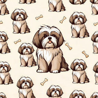 Cute Shih Tzu ソックス