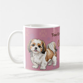 Cute Shih Tzu Dog Mug – Fluffy Shih Tzu Gift コーヒーマグカップ