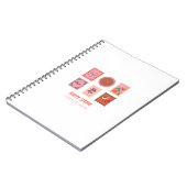 Cute Shih Tzu Spring Stamp ノートブック (左側)