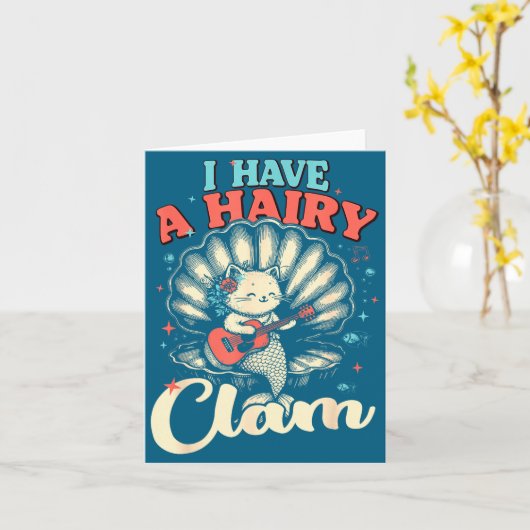 Cute Shirts Inappropriate Cruise Embarrassing Crud カード (黄色い花)