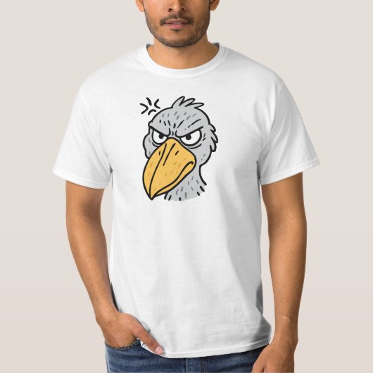 Cute Shoebill Stork Bird Tシャツ (正面)