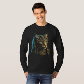 Cute Siberian Cat  Egyptian Pharaoh Siberian Cat O Tシャツ (正面フル)