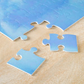 Cute Siberian Huskies Christmas Puzzle ジグソーパズル (側面)