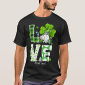 Cute Sight Squad St Patrick's Day Gnome Optometris Tシャツ (正面)