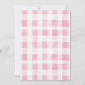 Cute Silly Goose Baby Shower Invitation 招待状 (裏面)