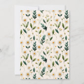 Cute Silly Goose Gender Neutral Baby Shower 招待状 (裏面)