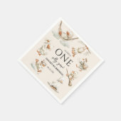 cute Silly Goose ,One Silly Goose 1st Party スタンダードカクテルナプキン (角)