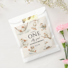 cute Silly Goose ,One Silly Goose 1st Party フェイバーバッグ