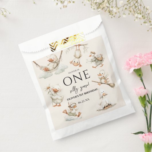 cute Silly Goose ,One Silly Goose 1st Party フェイバーバッグ (封をした状態)