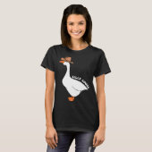 Cute Silly Goose Ugly Xmas  Goose Trendy Clothing Tシャツ (正面フル)
