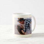 Cute Simple Cherries Love Cherry Photo Valentines コーヒーマグカップ (正面右)