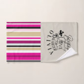 Cute Simple Gifts For Daughters | Typography バスタオルセット (ハンドタオル)