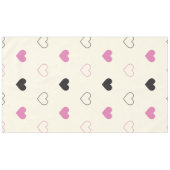 Cute Simple Heart Pattern テーブルクロス (正面(横))