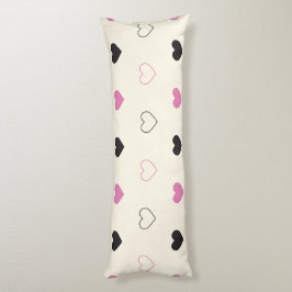 Cute Simple Heart Pattern ボディピロー