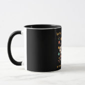 Cute Singing Bunny Spring Mug マグカップ (左)
