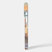 Cute Singing Cats at Sunset Beach iPhone Case  Case-Mate iPhoneケース (裏面 / 左)