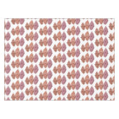 Cute singing sweet potatoes cartoon vegetables テーブルクロス (正面(横))