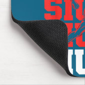 Cute Siuuuu Fan Soccer Lovers Soccer s Player マウスパッド (コーナー)