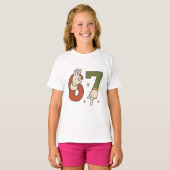 Cute Six Seven 67 6 7 Christmas Santa Elf  Tシャツ (正面フル)