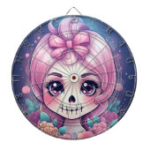 Cute Skull Dartboard ダーツボード (正面)