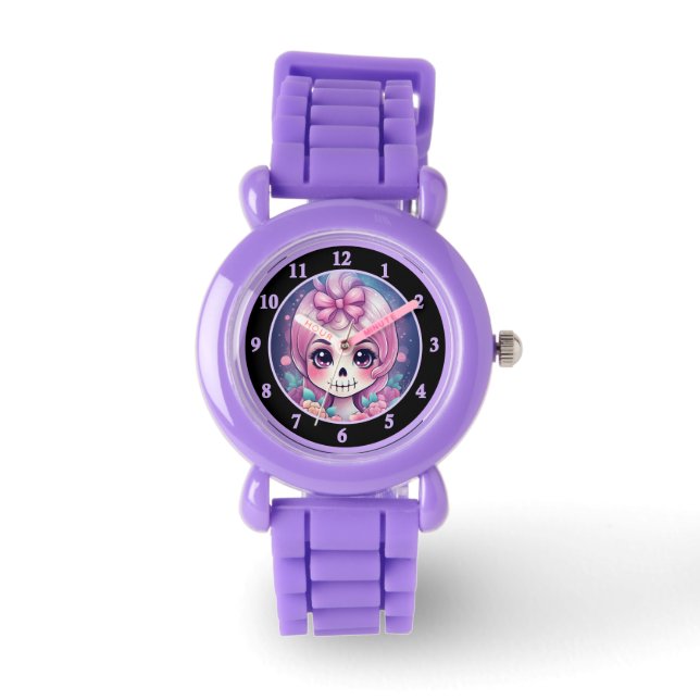 Cute Skull eWatch Watch 腕時計 (正面)
