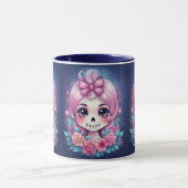 Cute Skull Mug マグカップ (中央)