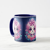 Cute Skull Mug マグカップ (正面左)