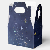 Cute Sky Moon & Stars Celestial Baby Shower  フェイバーボックス (オープン)