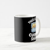 Cute Sleeng Ducks This Is Our Cuddle コーヒーマグカップ (正面右)