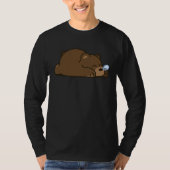 Cute Sleeping Bear Tシャツ (正面)