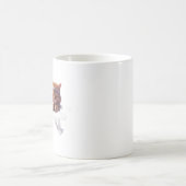 Cute Sleeping Gym Kitten Coffee Mug コーヒーマグカップ (中央)