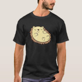 Cute Sleeping Hedgehog Good At Naps  Hedgehog Tシャツ (正面)