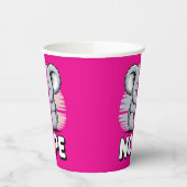 Cute Sleeping Koala “Nope” Funny Cartoon 紙コップ (左)