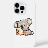 Cute Sleeping Koala with Pillow Case-Mate iPhoneケース (裏面)