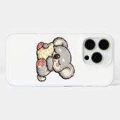 Cute Sleeping Koala with Pillow Case-Mate iPhoneケース (裏面 (横))