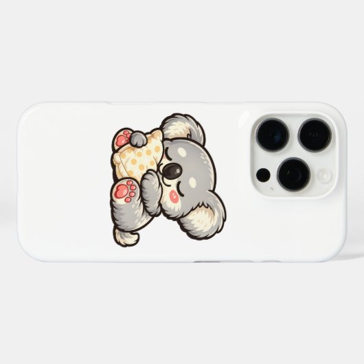 Cute Sleeping Koala with Pillow Case-Mate iPhoneケース (裏面 (横))