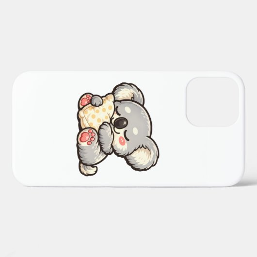 Cute Sleeping Koala with Pillow Case-Mate iPhoneケース (裏面 (横))