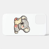 Cute Sleeping Koala with Pillow Case-Mate iPhoneケース (裏面 (横))