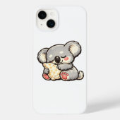Cute Sleeping Koala with Pillow Case-Mate iPhoneケース (裏面)