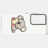Cute Sleeping Koala with Pillow Samsung Galaxyケース (左側面)