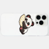 Cute Sleeping Panda with Pillow Case-Mate iPhoneケース (裏面 (横))
