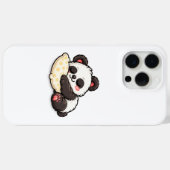 Cute Sleeping Panda with Pillow Case-Mate iPhoneケース (裏面 (横))