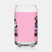 cute sleeping penguin, to do list nothing ガラス缶 (右)