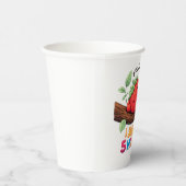 Cute Sleeping Strawberry – 8oz Paper Cup 紙コップ (右)